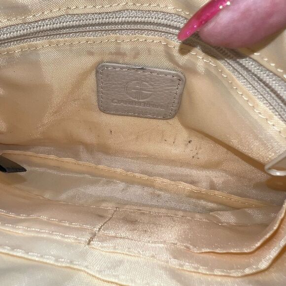 Giani Bernini Vintage Raffia and Leather Crossbody Bag - Picture 9 of 11